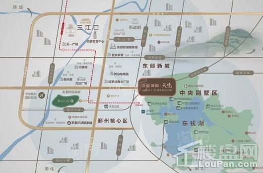 龙湖坤和天境位置图