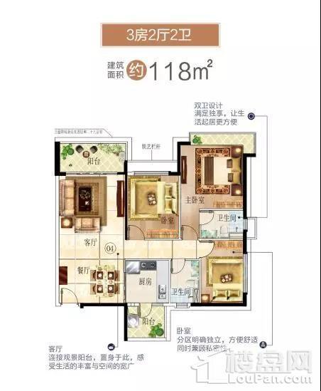 中山恒大绿洲19栋户型