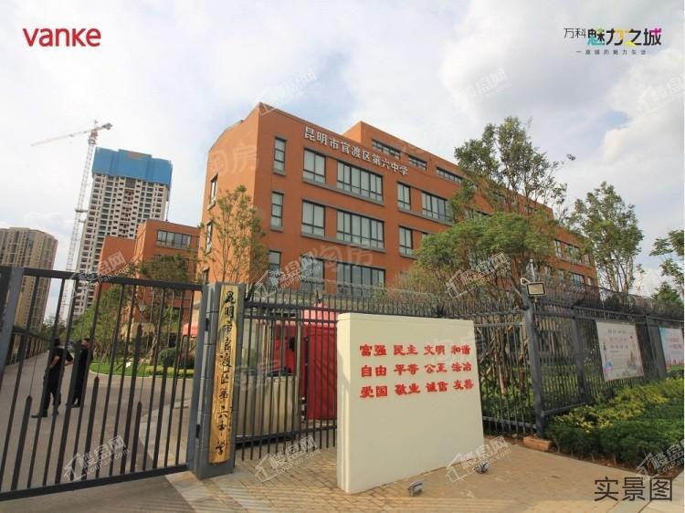 万科魅力之城实景图