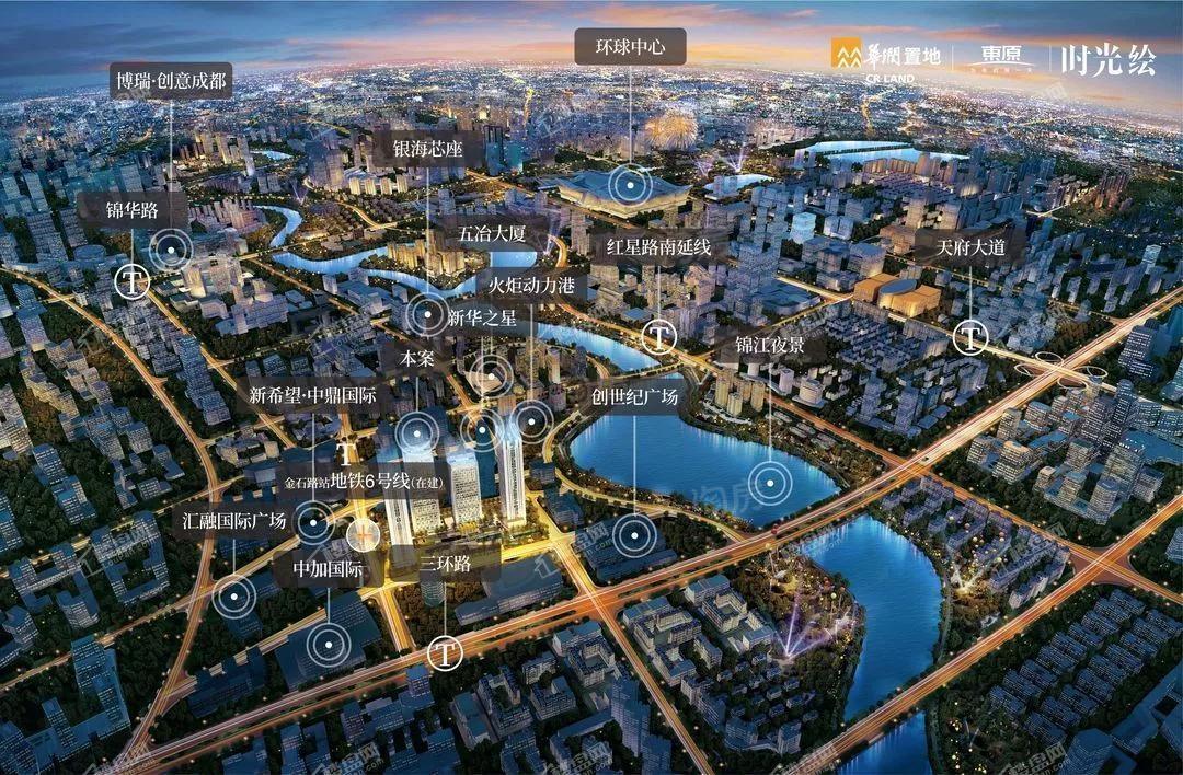 华润置地东原集团时光绘效果图