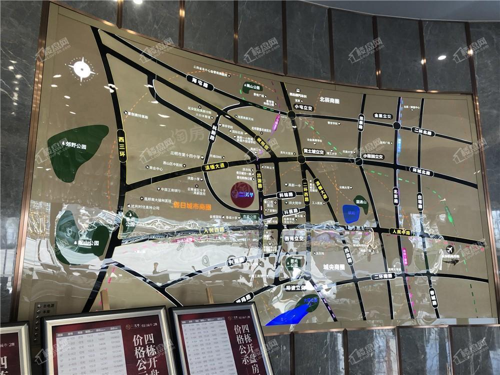 假日城市Ⅱ芳华位置图