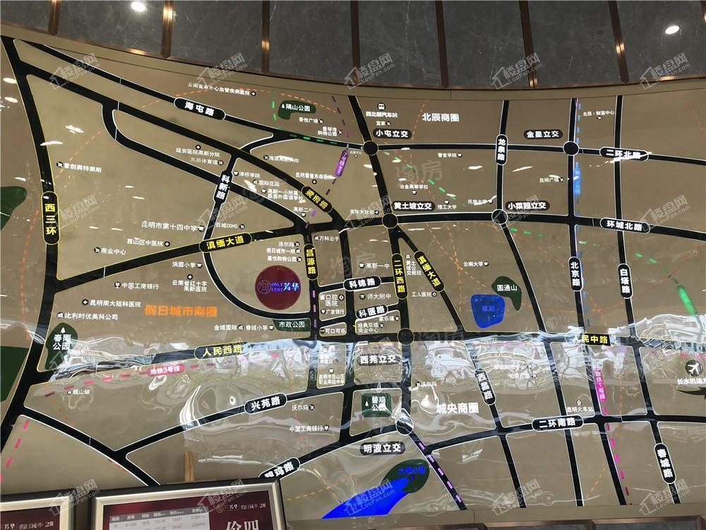 假日城市Ⅱ芳华位置图