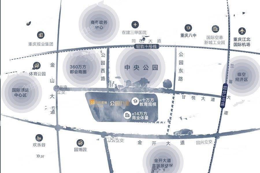 华润公园九里位置图