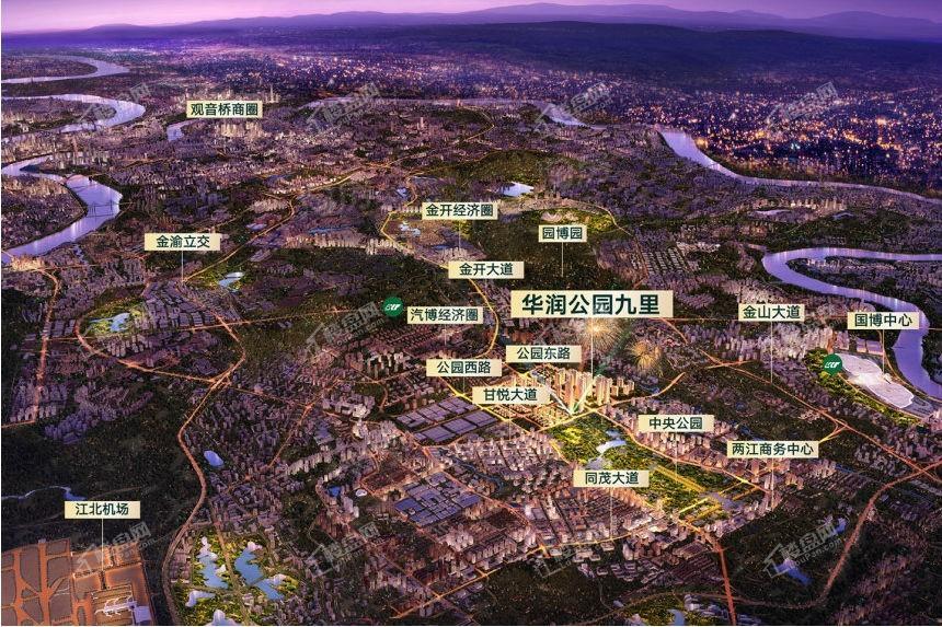 华润公园九里位置图