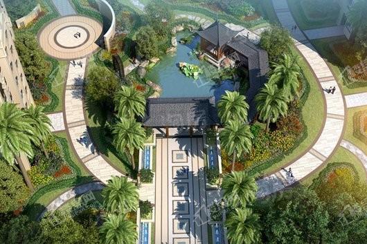 奥林清华花园效果图