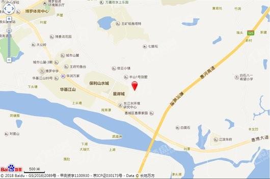 新城·香悦澜山位置图
