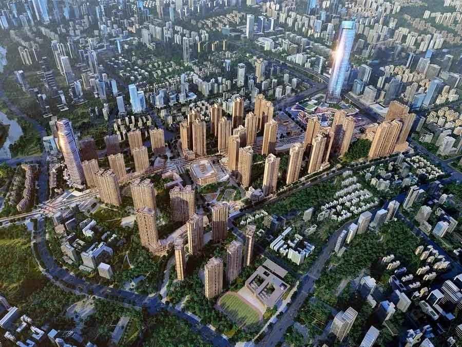 成都鲁能城效果图