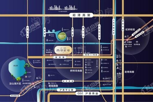 西郊宸章位置图