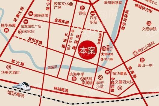大华艺墅位置图