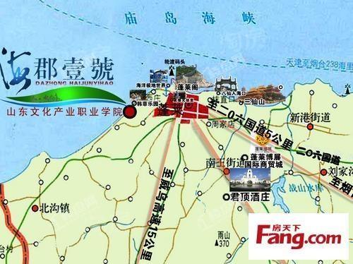 海郡壹號洋房位置图
