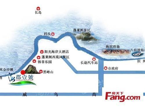 海郡壹號洋房位置图