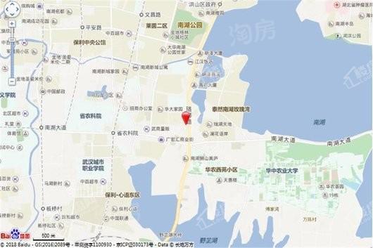 天下·南湖湾位置图