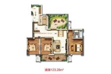 上城浞府3室2厅1卫