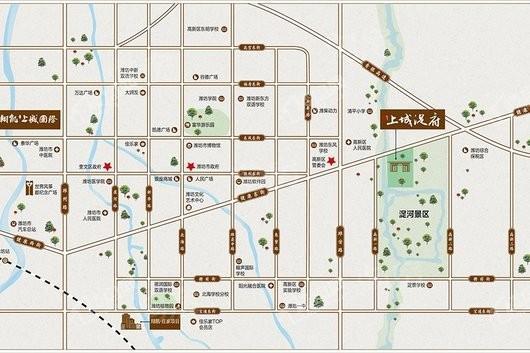 上城浞府位置图
