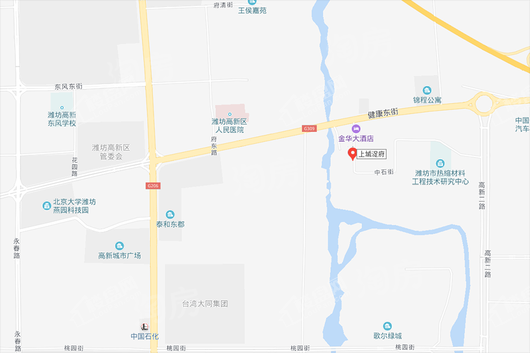上城浞府位置图