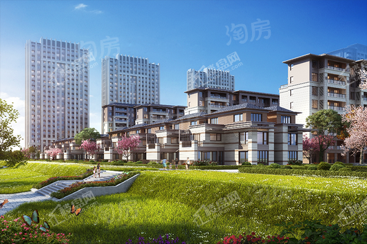上城浞府效果图