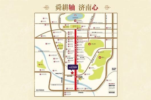 山景舜园位置图