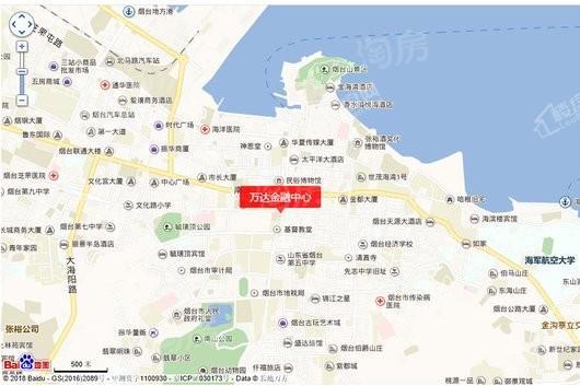 万达金融中心位置图