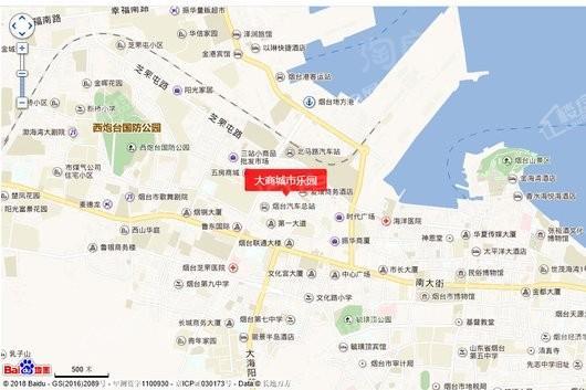 大商城市乐园位置图