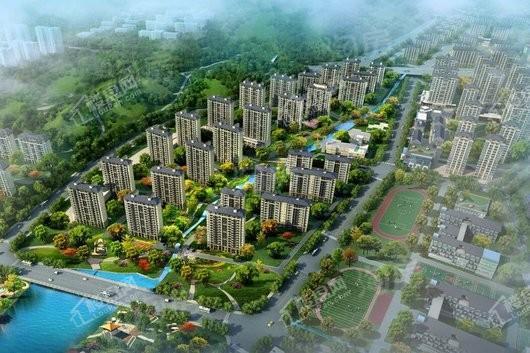 峰山水库周边地块起步区项目效果图