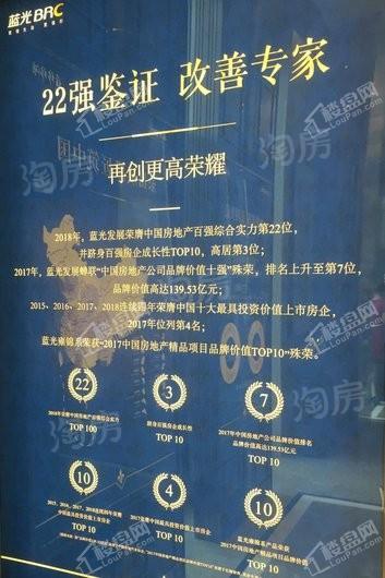 蓝光雍锦锦湖商铺实景图