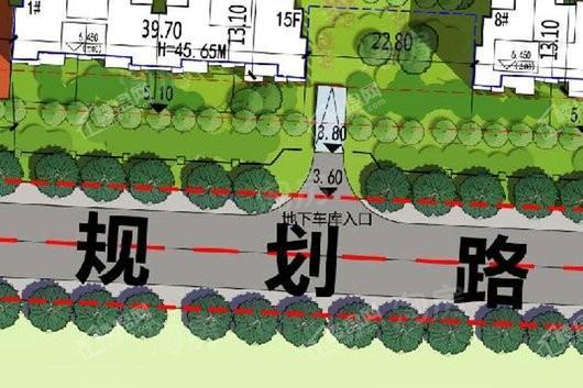 蓝光雍锦锦湖商铺效果图