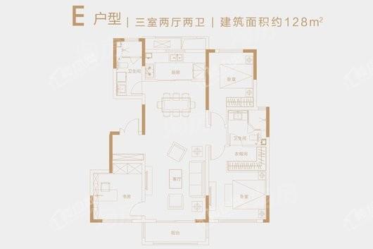 融创城3室2厅2卫