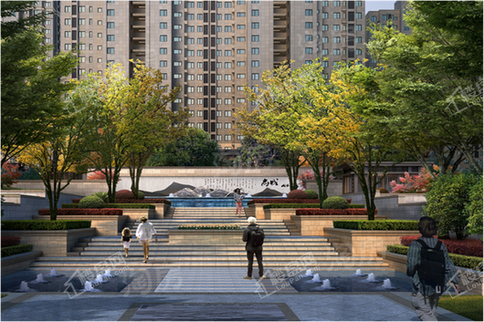 山水泉城·尚城效果图