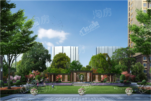 山水泉城·尚城效果图