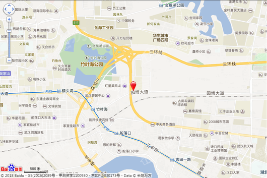 华生城·首府位置图