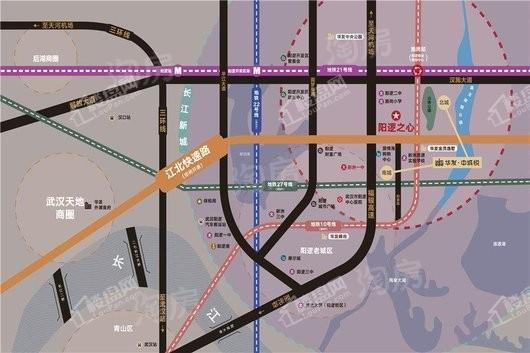华发中城悦位置图