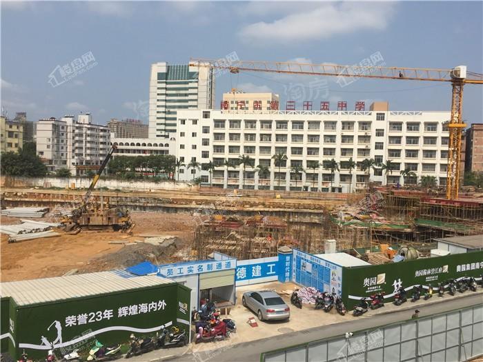 奥园瀚林誉江府实景图