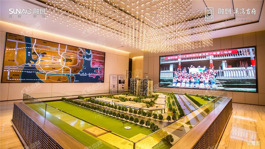 融创溪湾首府实景图