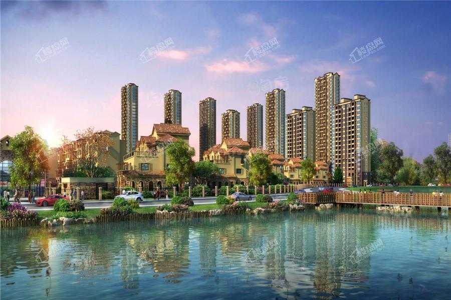 凯德俪锦城 西湖叠院效果图