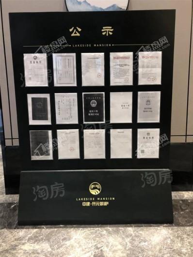 中建·开元御湖公馆实景图