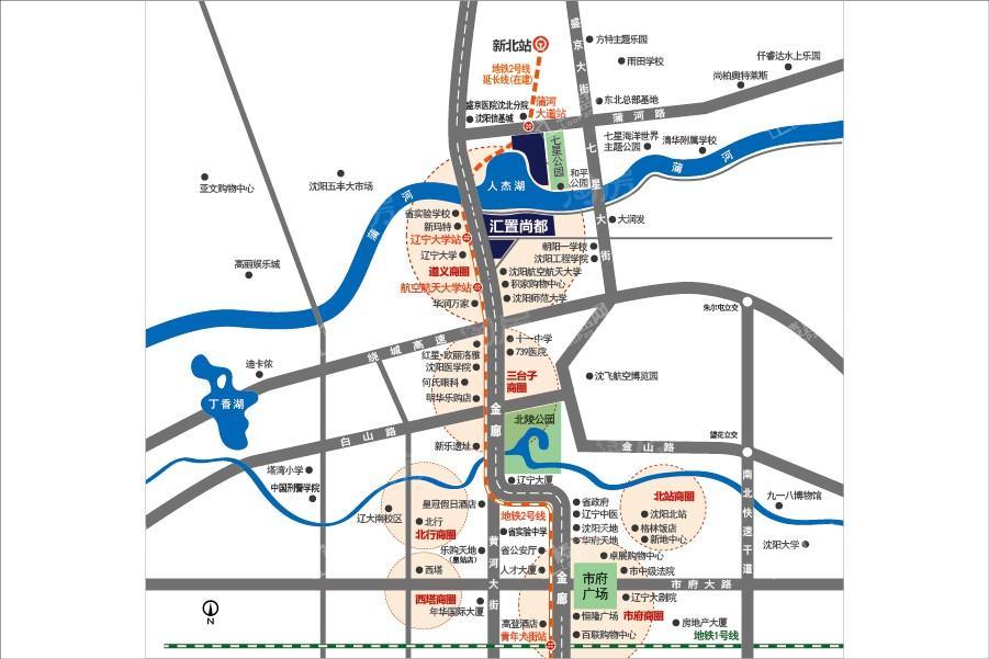汇置尚都位置图