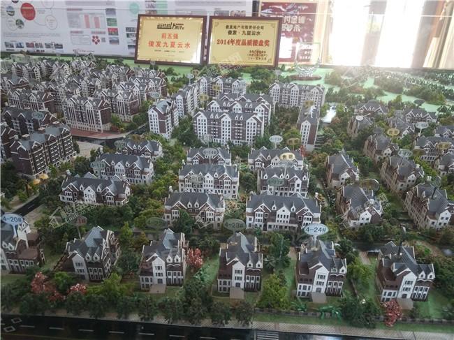 俊发九夏云水实景图