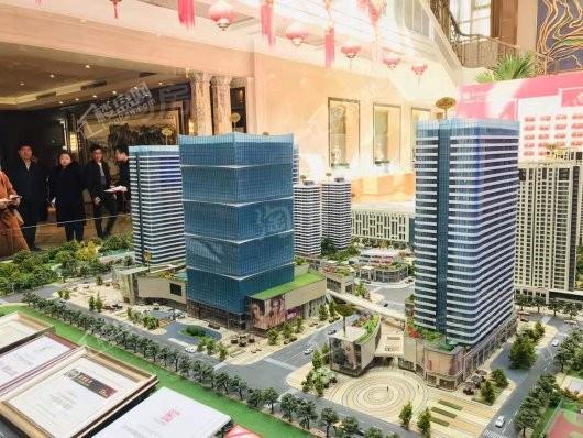 中冶盛世广场实景图