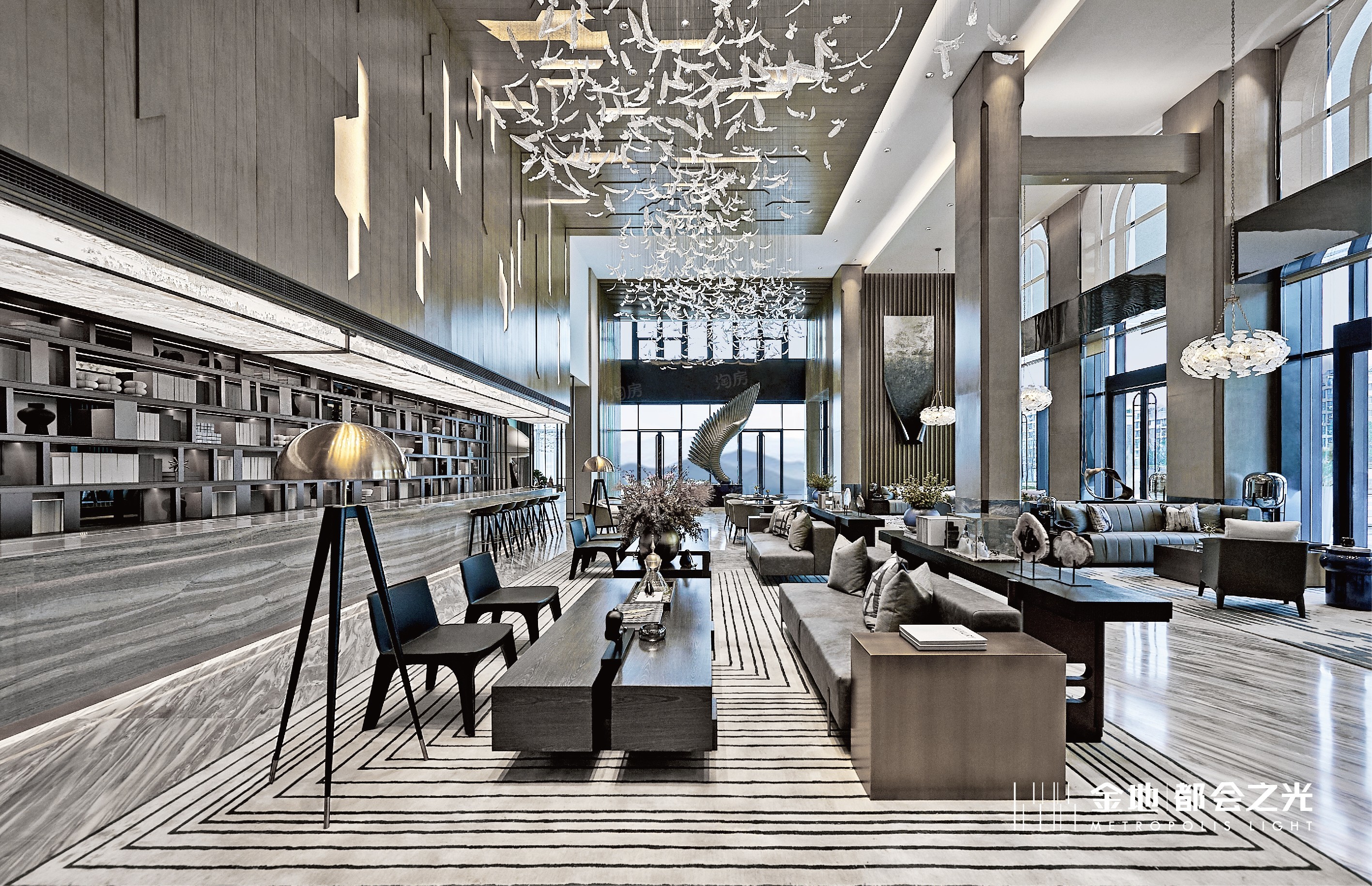 金地·都会之光实景图