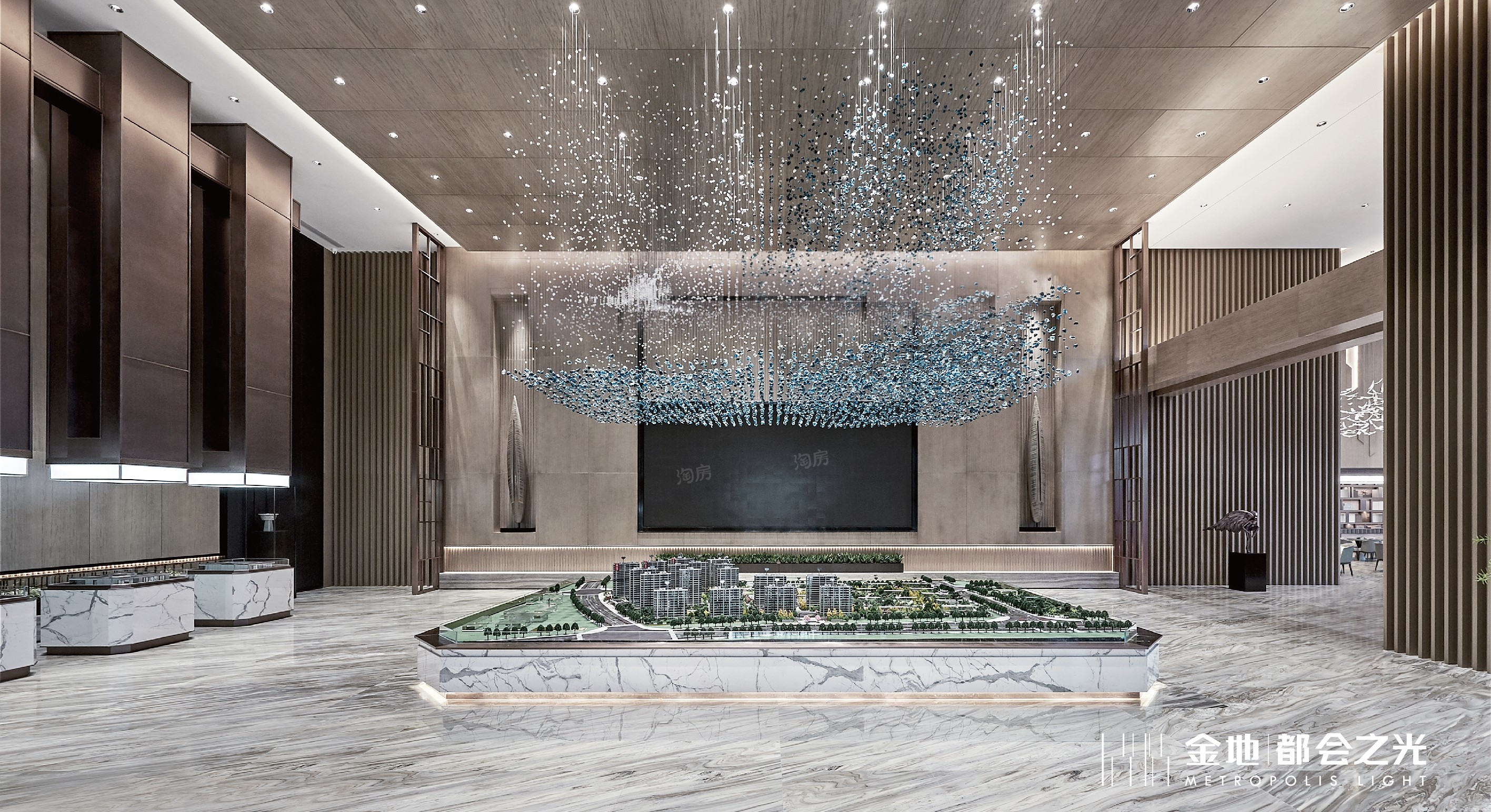 金地·都会之光实景图