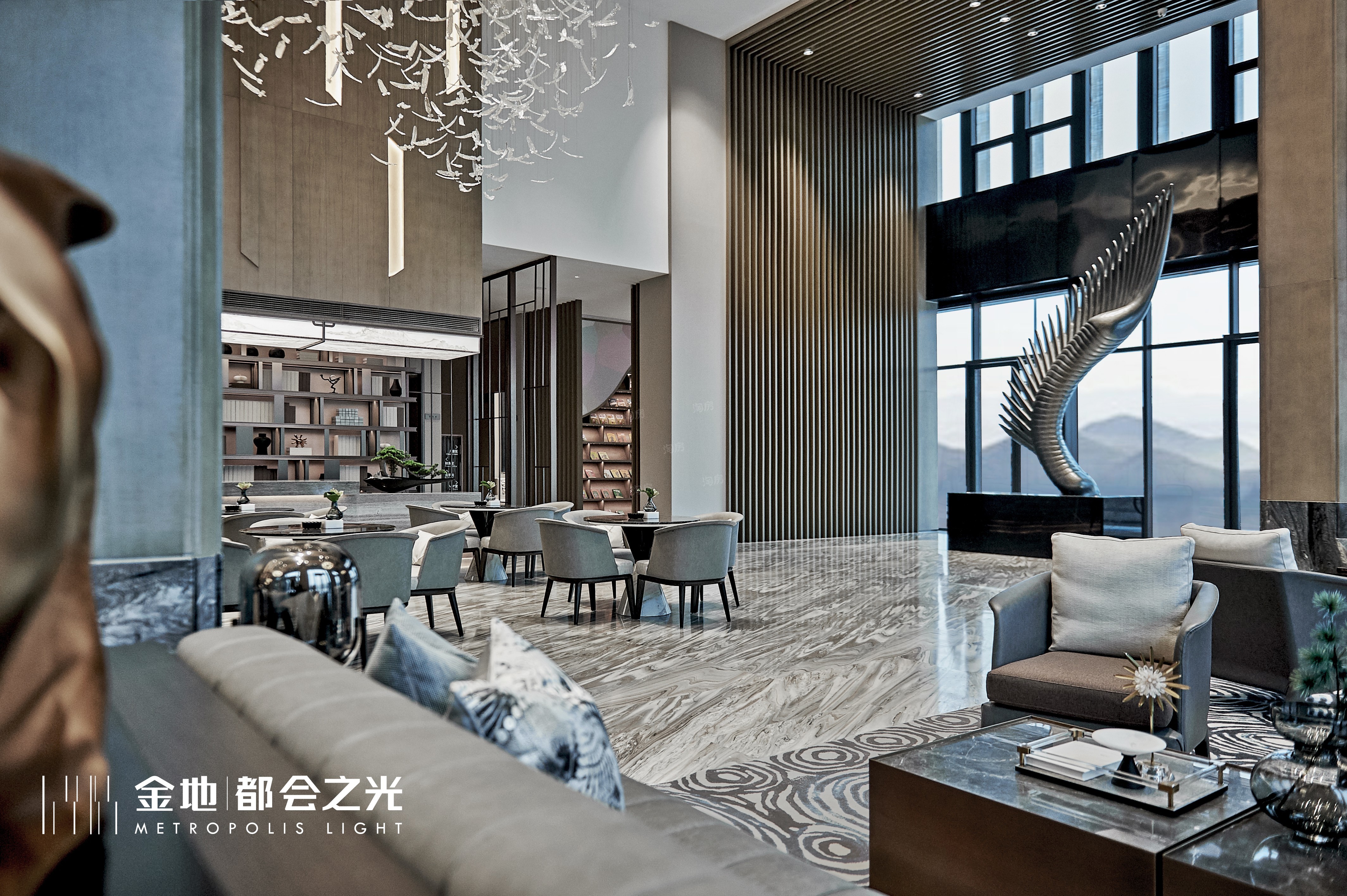 金地·都会之光实景图