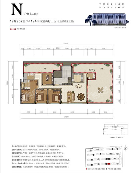 19幢902室