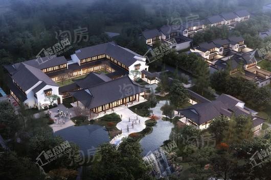 蓝城·云梦桃源小镇效果图