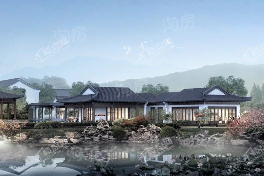 蓝城·云梦桃源小镇效果图