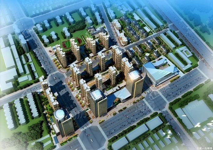 阿尔卡迪亚荣盛城效果图