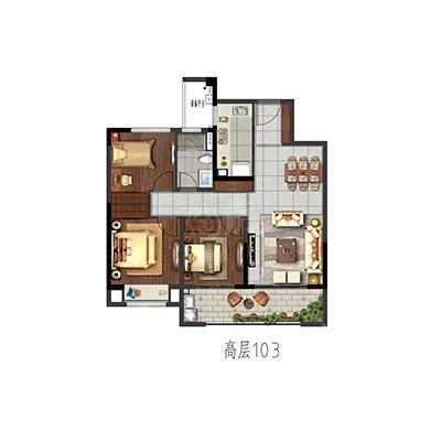 美的·翰林府3室2厅2卫