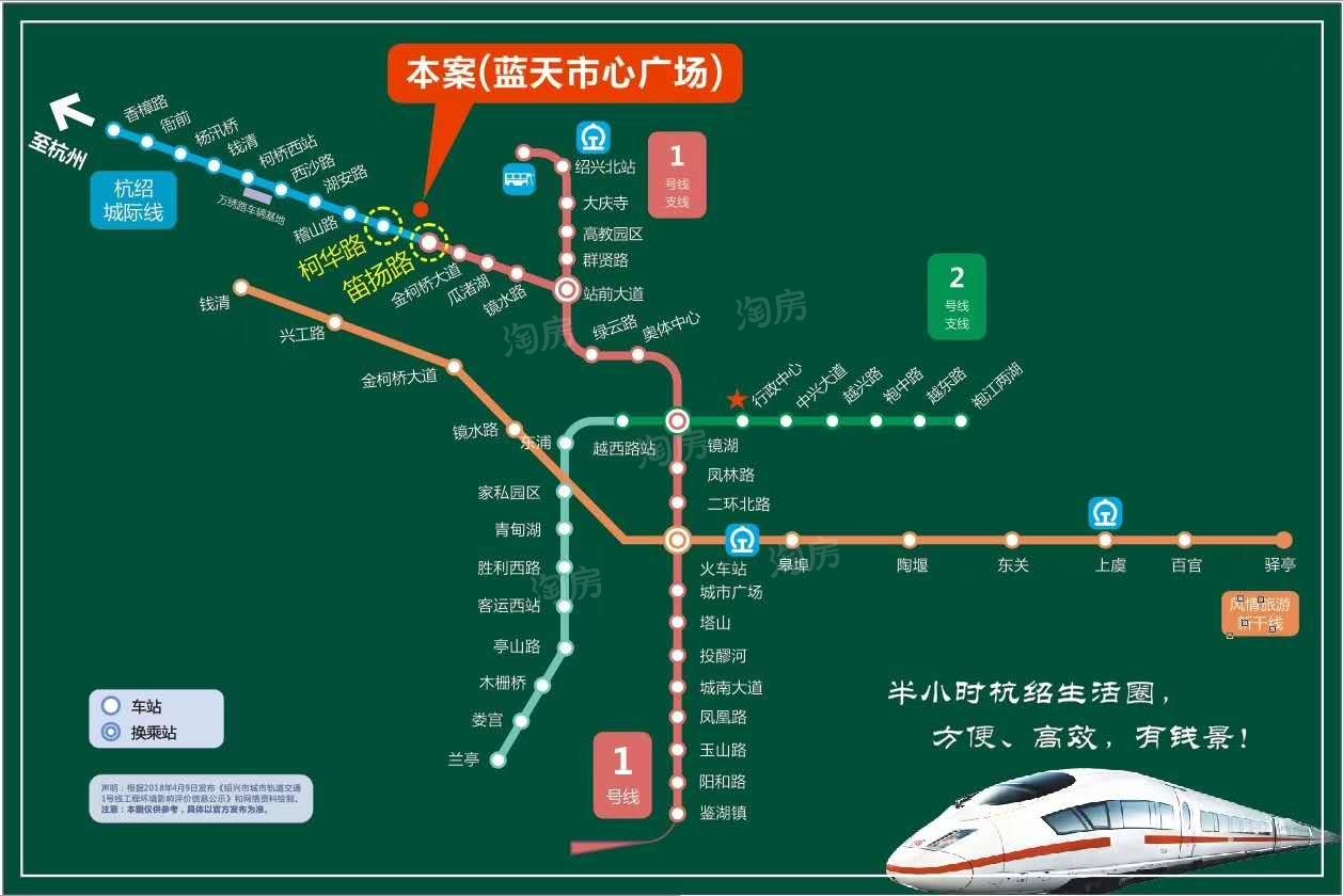 蓝天市心广场效果图