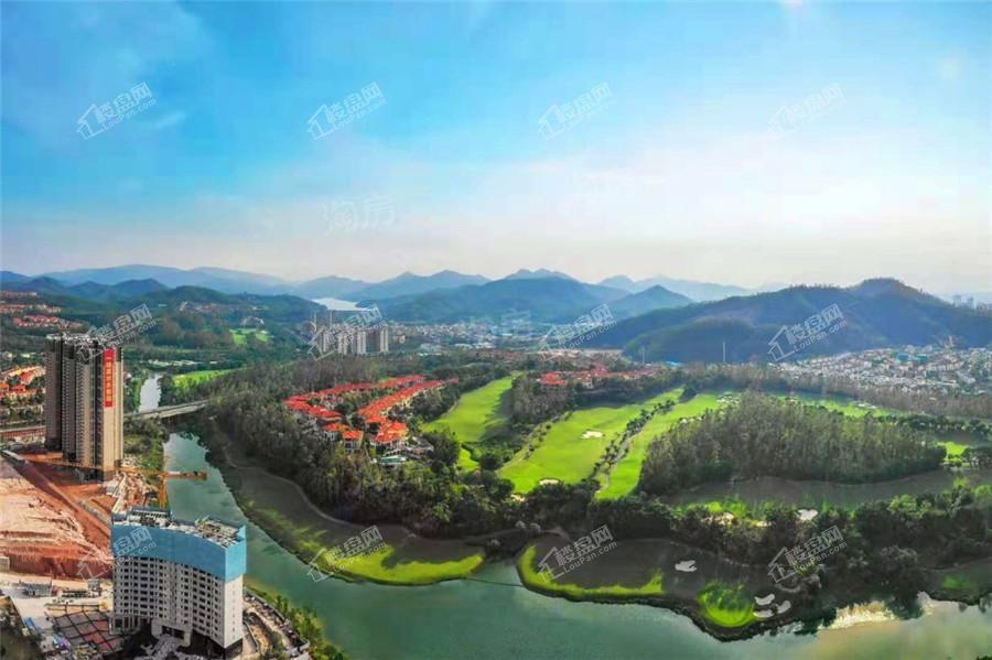 万科柏悦湾实景图