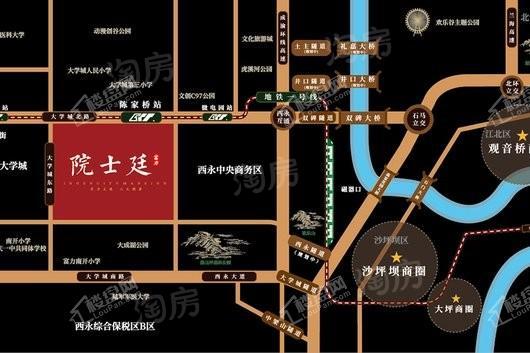 富力院士廷位置图