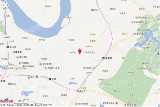 华侨城嘉陵江天位置图